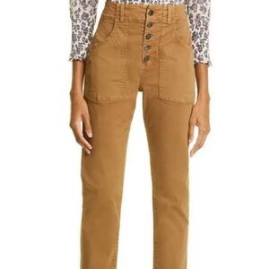 Veronica Beard Brown Ankle Jeans
